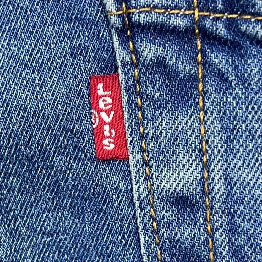NEW Levi's 505 Jeans Men's 38x30 Blue Denim Regular Fit Straight Leg Stretch
